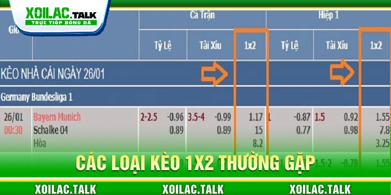 Các loại kèo châu Âu phổ biến khi cược bóng đá