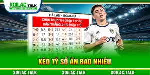 kèo tỷ số ăn bao nhiêu